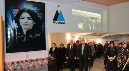 Müsavat Partiyasında Könül Turan Türk anılıb-FOTOLAR