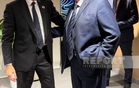 Bişkekdə İlham Əliyevlə Lukaşenko görüşdü (FOTO)