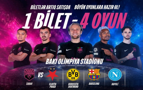 “Sabah”ın Bakıdakı oyunlarının bilet qiymətləri açıqlandı – 35-dən 285-ə qədər…